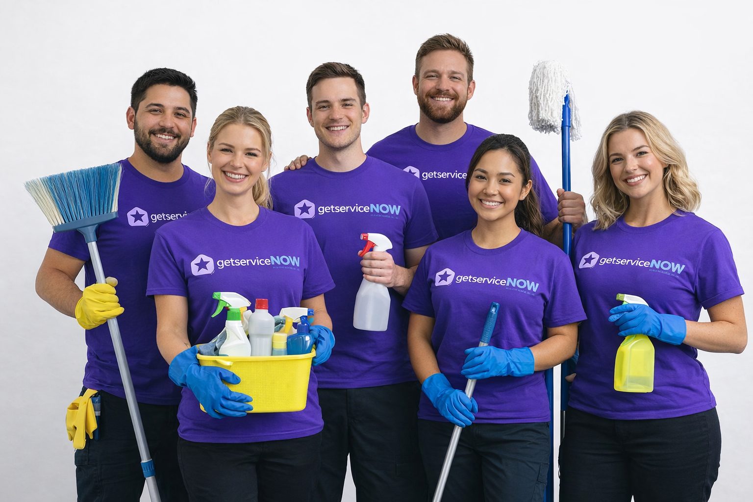 Get Service Now professional cleaning team in Australia